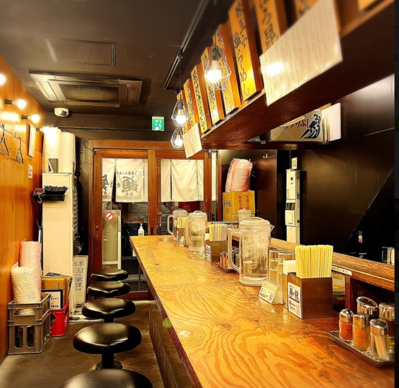 ラーメン 麺は鎹 北新地店