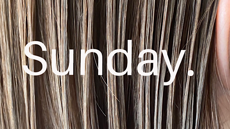 Sunday.
