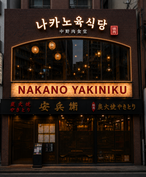 中野肉食堂の店舗写真
